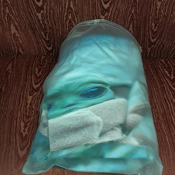 NEW STAR WARS YODA DUVET 3 PIECE SET SIZE QUEEN - Picture 2 of 4